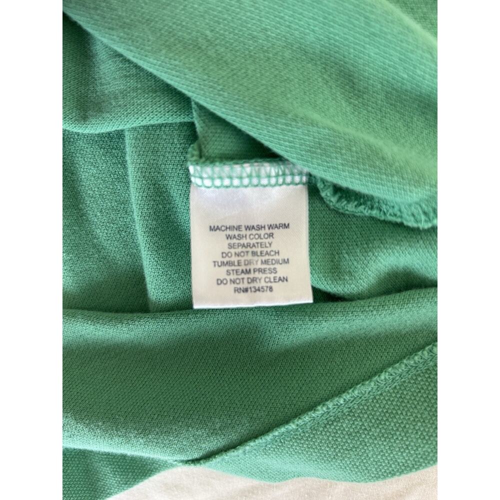 Vineyard Vines Polo‎ Shirt Green Men's Size Medium Cotton Blend - Picture 5 of 6
